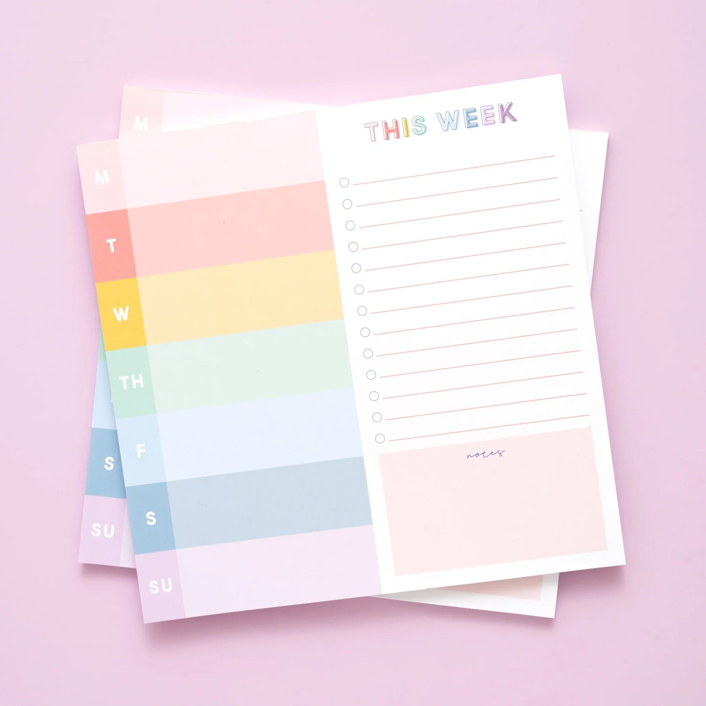 Weekly Notepad